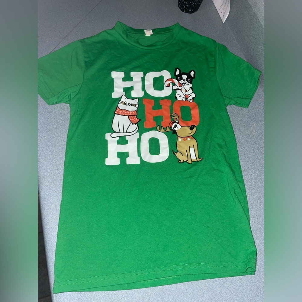 Cute Kitten HOHOHO tshirt SMALL​